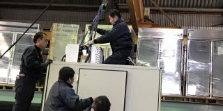新ジビエサテライトユニット 組立第１日目 in 福岡飯塚